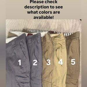 Matchstick NWOT Cargo Cotton Men’s Pants 42 x 32